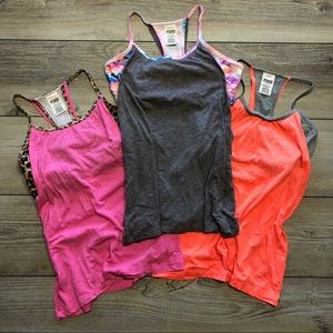 Bundle of Victoria’s Secret Pink Yoga Tank Tops M